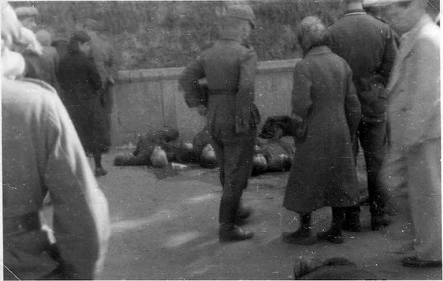 1941 год, Киев, Мариинский парк, расстрелянные нквдисты