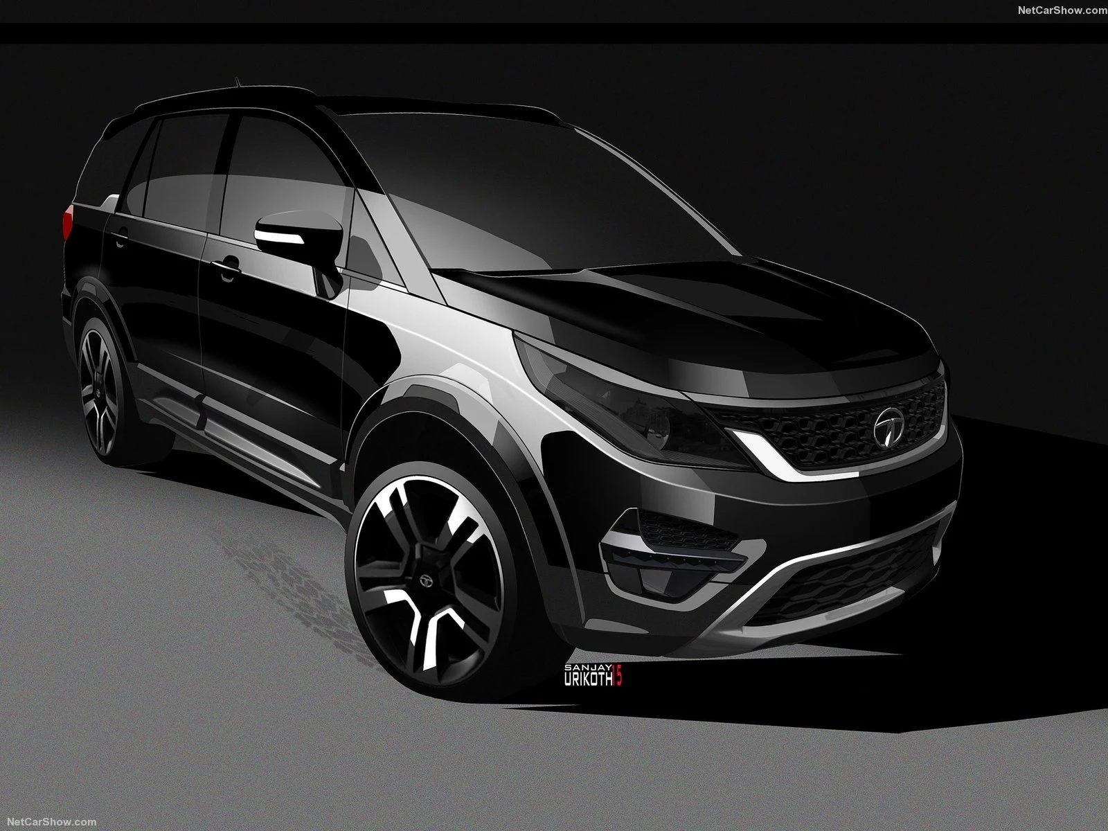 Hình ảnh xe ô tô Tata Hexa Concept 2015 & nội ngoại thất