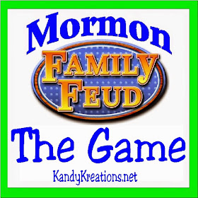 Play the Mormon family feud with your church ward or youth with this game night activity.  We surveyed 100 (or thousands of) people and have the top answers, and everything else you need, for you to have a fun game night with your LDS friends.