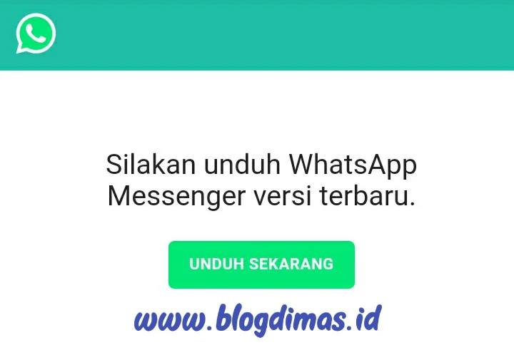 Memperbarui Whatsapp