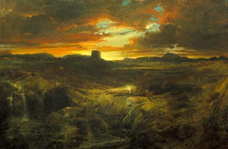 Thomas Moran - Childe Roland to the Dark Tower Came (1859)