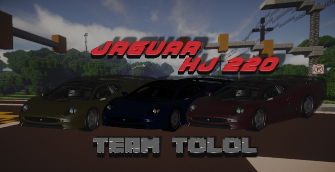 Jaguar XJ 220 Super Car | Minecraft Addon