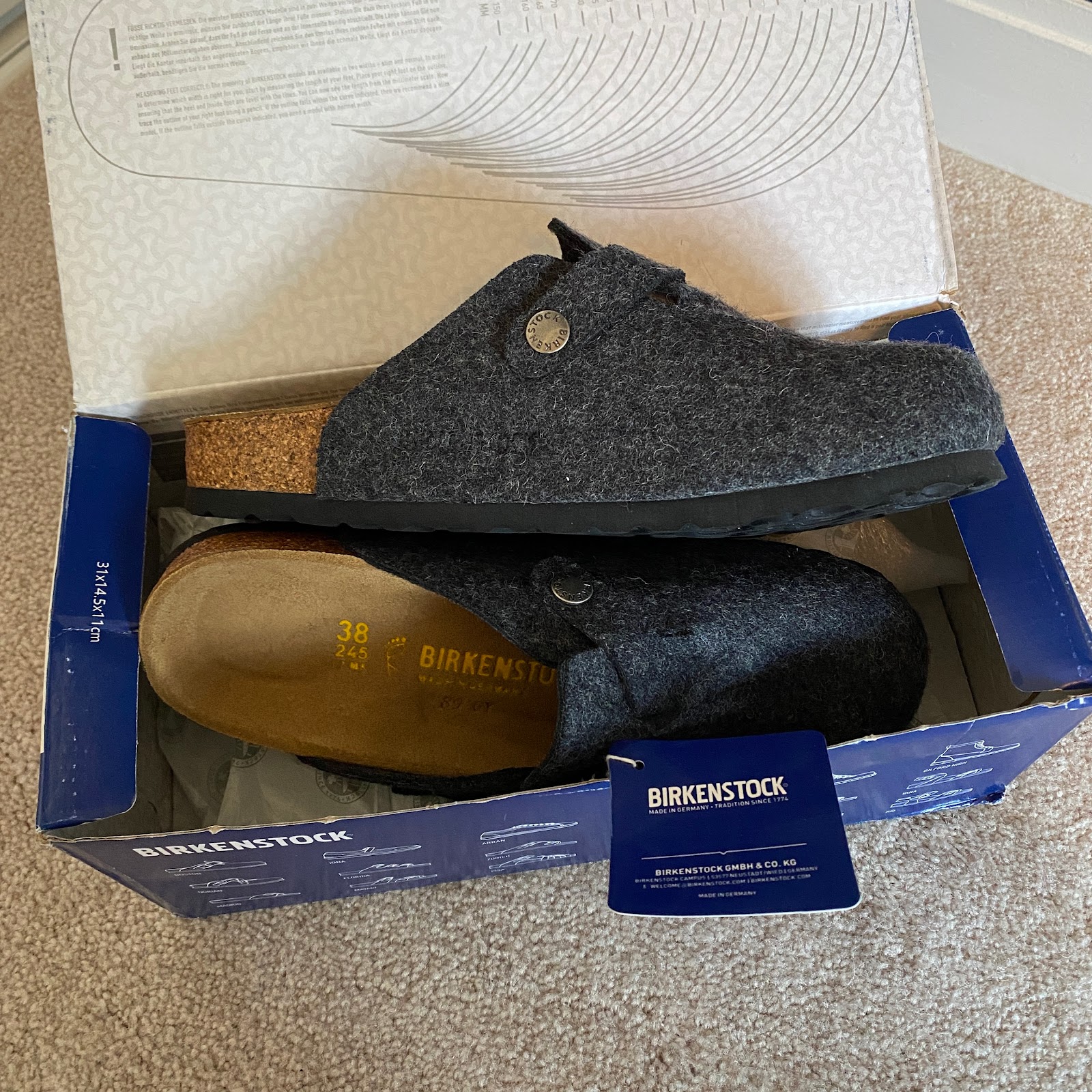 Birkenstock Boston Dupe