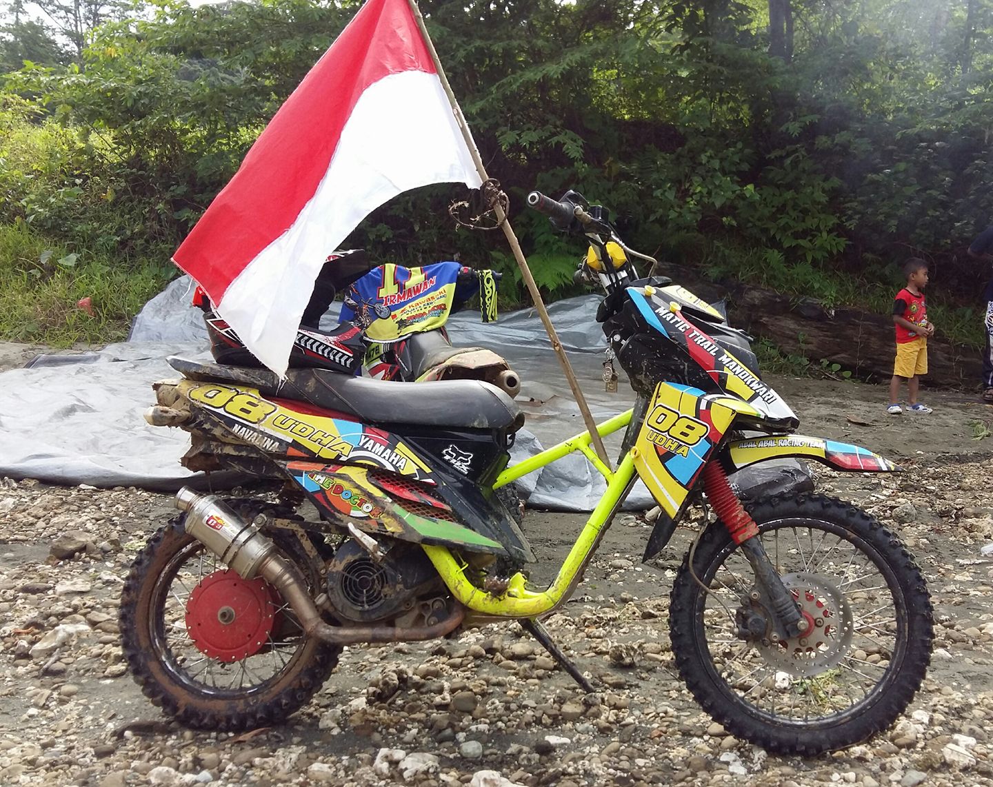 Motor Yamahha Perkiraan Biaya Modifikasi X Ride Jadi Trail Sehemat