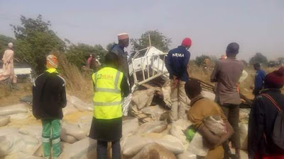  Photos: Road accident leaves five dead, others injured along Sokoto-Kebbi Road