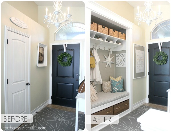 Project: Entryway Closet Makeover - The Reveal!