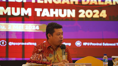 KPU Sulteng Gelar Rapat Pleno Terbuka Penetapan Kursi Parpol dan Calon Terpilih Anggota DPRD Provinsi Sulawesi Tengah