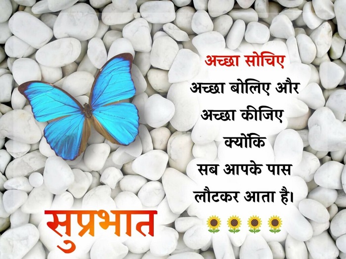 good morning quotes in Hindi
