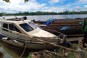 Dukung Penutupan TMMD Distrik Kawagit, PT. Korindo Abadi Kirimkan Speed boat