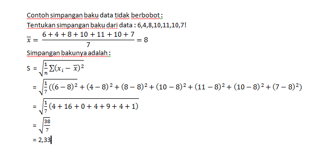 Ukuran Penyebaran Data (Dispersi)