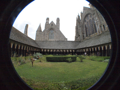 jiemve, Mont Saint-Michel, cloître,