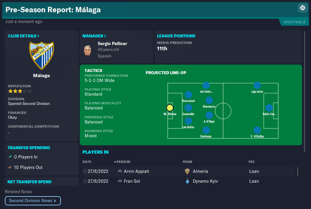 FM23 Malaga