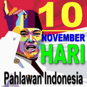 Gambar Bergerak Hari Pahlawan 10 November for BBM - Kata 