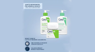  Produkttester Reinigungsserie für Körper und Gesicht von CeraVe