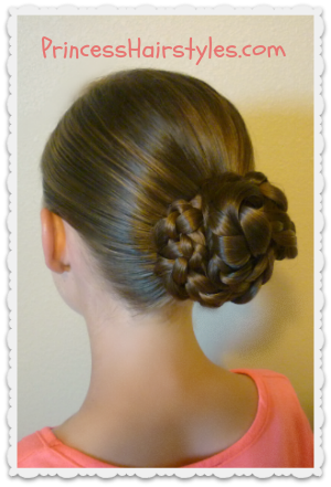 Easy Triple Braid Bun, Back To School Hairstyles 