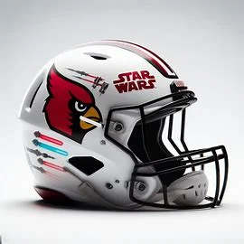 Ball State Cardinals Star Wars Concept Helmet
