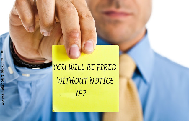 Termination of employment contract in UAE