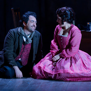 Gianluca Terranova, Susana Gaspar, - La Boheme - Grange Park Opera - photo credit Robert Workman