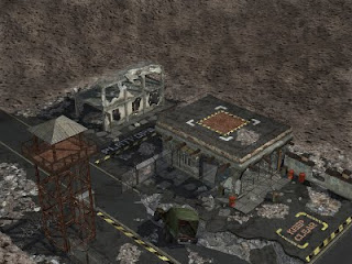 destroyed base