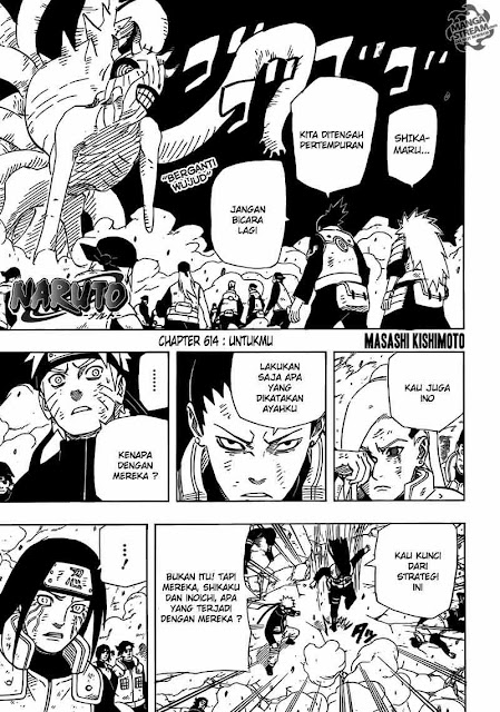 DOWNLOAD KOMIK NARUTO CHAPTER 614 "UNTUKMU" BAHASA INDONESIA