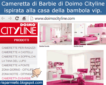 cameretta barbie doimo