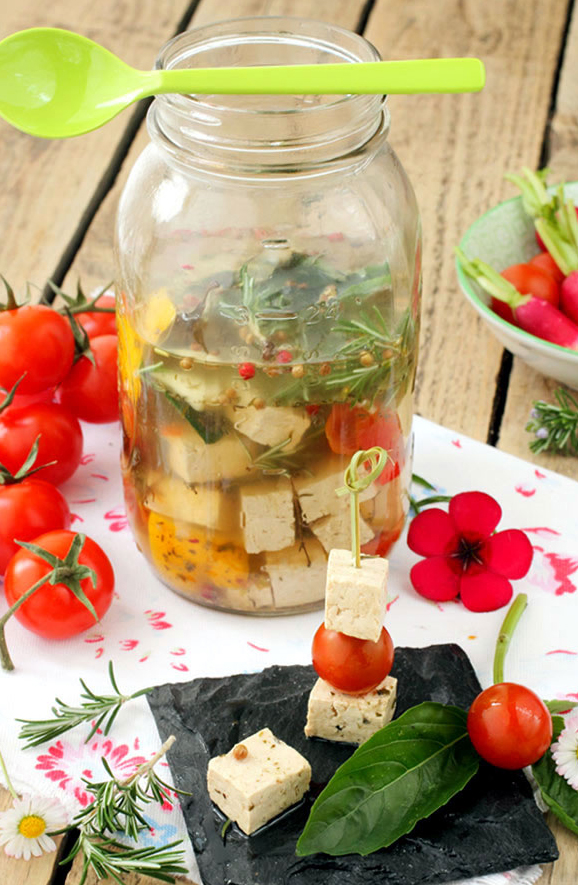 Feta végétale légère au Tofu ferme