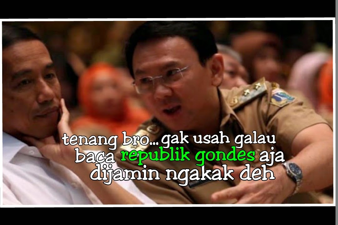 Cerita Obrolan Santai Lucu Jokowi Ahok ~ Cerita Humor Lucu 