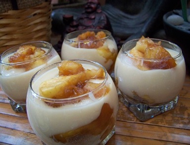 lait battu pommes