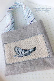 Детская сумочка с вышивкой. Морской котик, или тюлень. Rico design. Блог Вся палитра впечатлений
