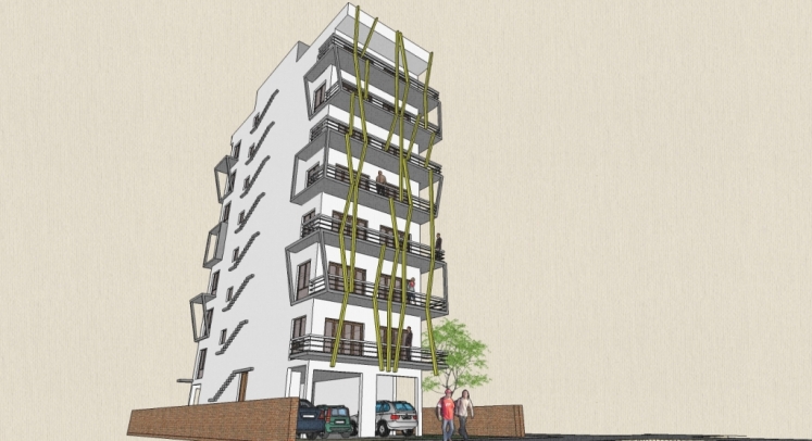 apartment building Apartment Building Design Plans | 747 x 406