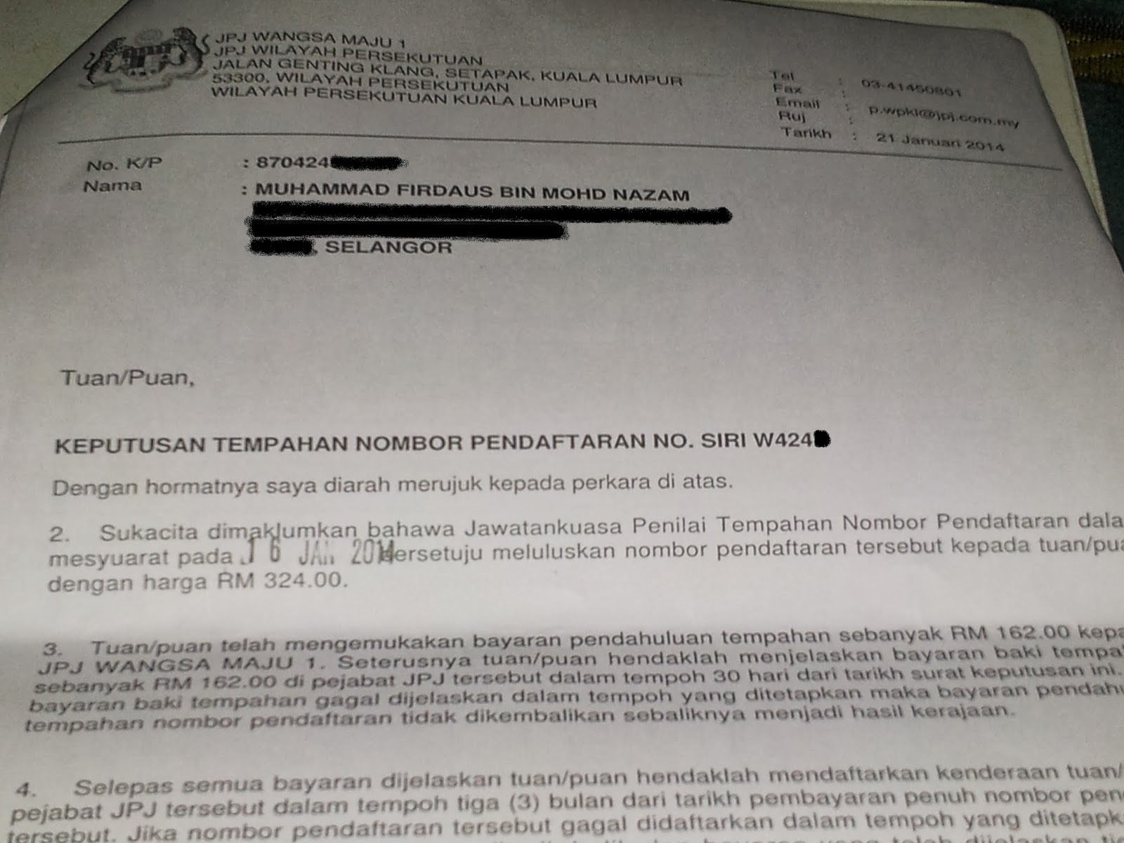 Contoh Surat Wakil Pembelian Tender - Laporanliyusnita 