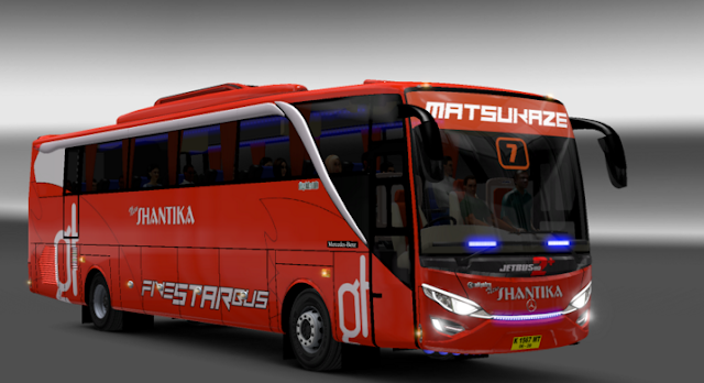 Livery shantika GT bus ets2 indonesia