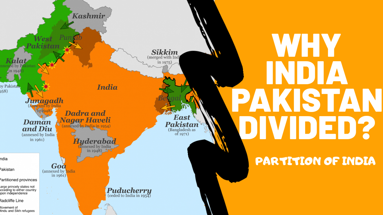 Why India Pakistan Divided Partition Of India Who Responsible For India S Partition