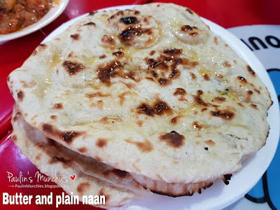 Butter and plain naan - Usman at Farrer Park - Paulin's Munchies