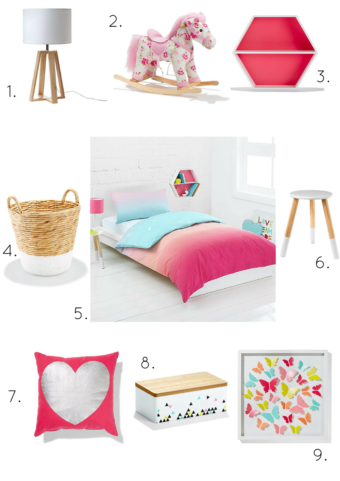 Styling Kids Rooms  on a Kmart  Budget Glamour Coastal Living