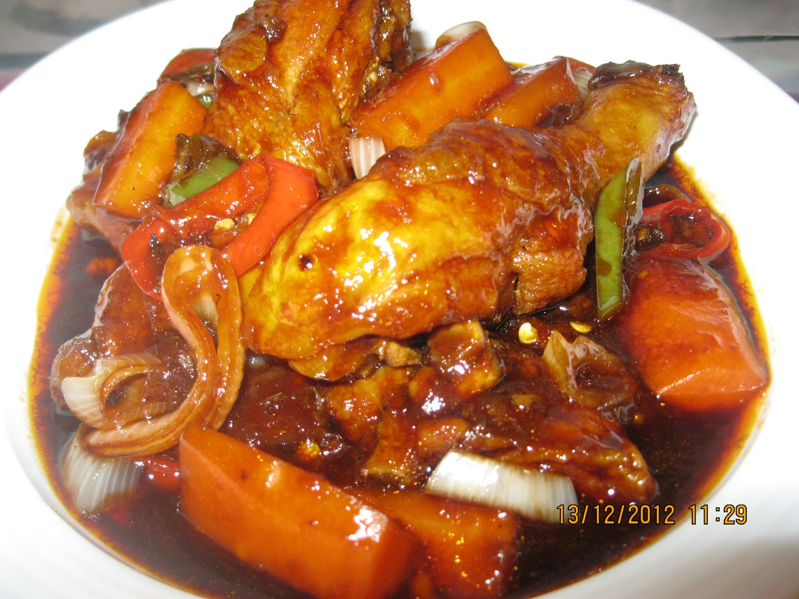 RESEPI CIKGU ANI: AYAM MASAK KICAP RESEPI BONDA
