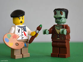 lego - fractured tales - the monster and the artist