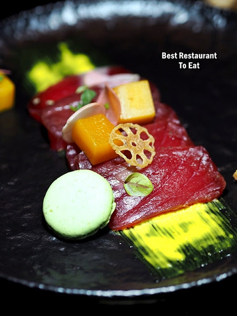 CEDAR ON 15 Menu - CORAL - House Gravad Blue Fin Tuna