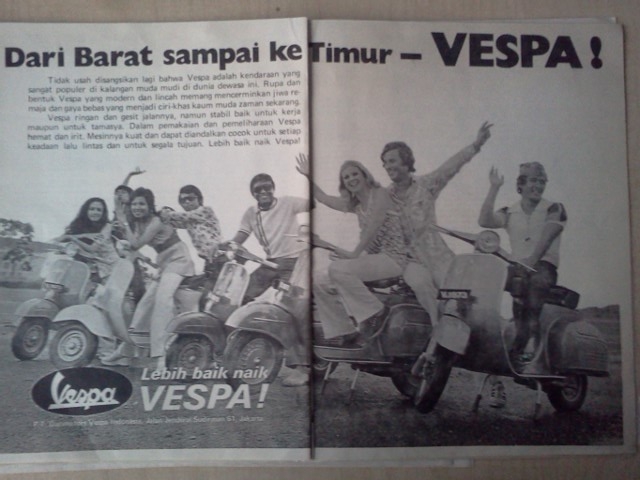 LENTERA KARYA BONDOWOSO: IKLAN VESPA JADUL