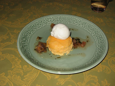 Thai Mango Dessert at The Spice Route