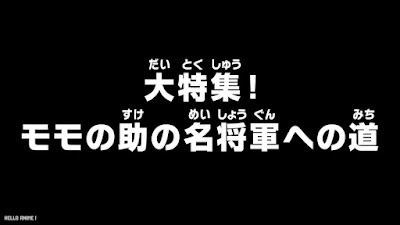 ワンピース アニメ 総集編 大特集 モモの助の名将軍への道 ONE PIECE Special Feature Momonosuke