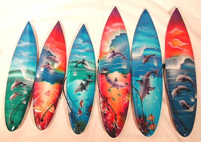 Cool Airbrush on Surf Board