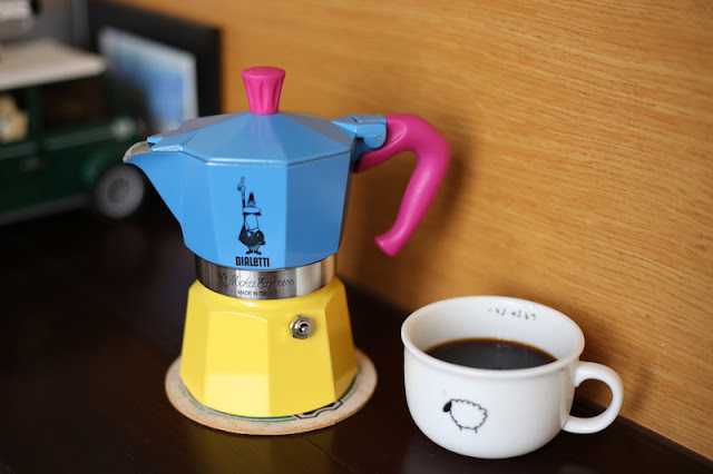  bialetti moka pot expresso 摩卡壺撞色系列