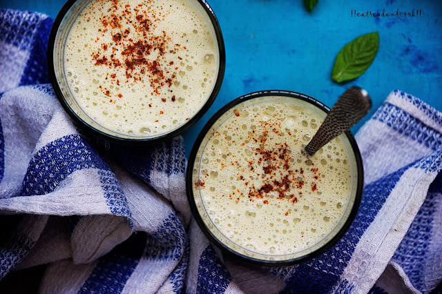 how to make Burhani recipe / Bangladeshi Spiced Yogurt Drink recipe and preparation