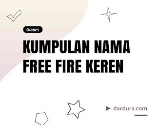 Nama Keren FF yang Belum Dipakai