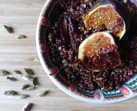 przepis bezglutenowy quinoa figi śliwki kardamon bez laktozy wegańskie