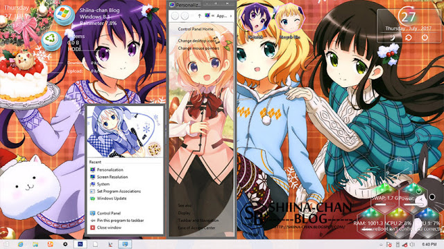 Windows 8/8.1 Theme Gochumon wa Usagi Desuka by Enji Riz