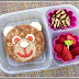 Back to School Bear Sandwich Bento Lunch
