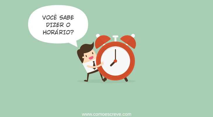 Abreviaturas de Horas: Regras e Como escrever