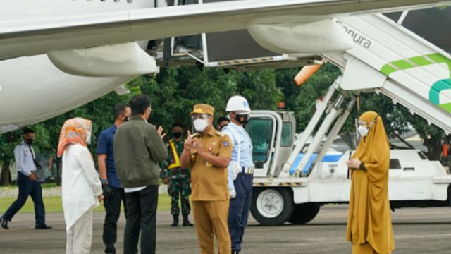 Presiden RI Joko Widodo Disambut Plt. Gubernur Sulsel Langsung Menuju Ke Kabupaten Wajo: Ini Agendanya